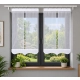 Firany panelowe LUNA – komplet 2 prostych paneli okiennych FL817